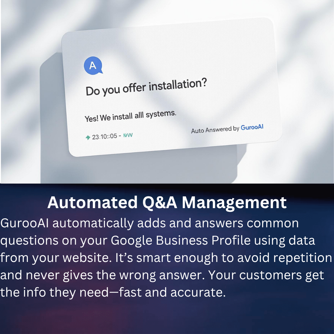 Automated Q&A Management