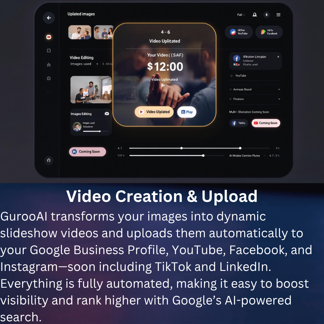 Video Creation & Upload