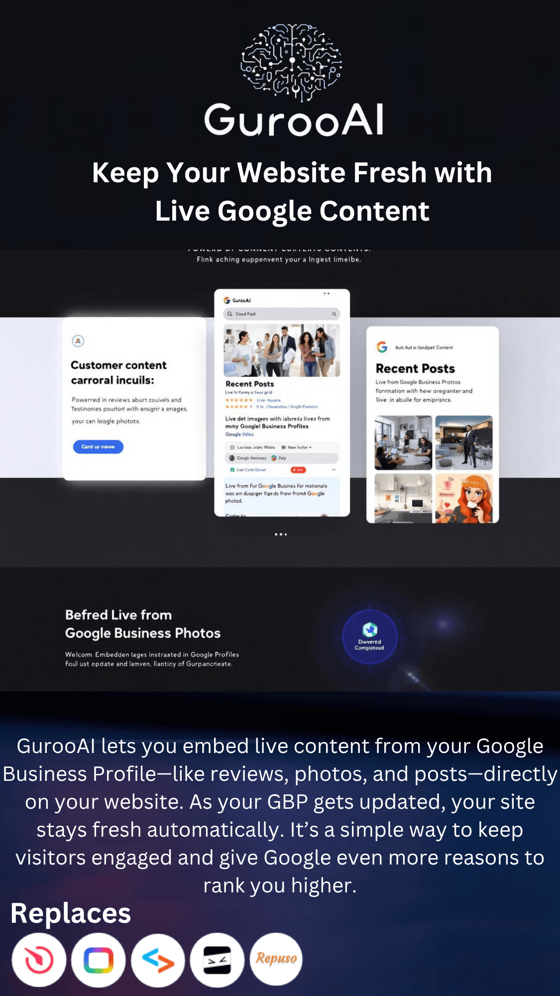 Keep Your Website Fresh with Live Google Content